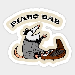 Piano Bab Sticker